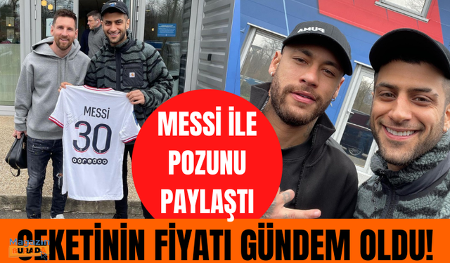 Reynmen, Messi ile pozunu paylaştı! Ceketinin fiyatı gündem oldu