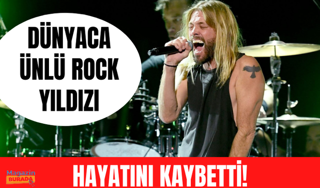 Rock grubu Foo Fighters'ın davulcusu Taylor Hawkins hayatını kaybetti