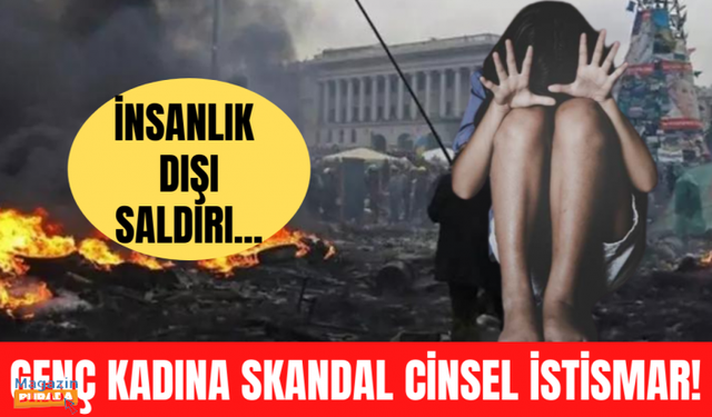 Savaştan kaçan Ukraynalı genç kadına cinsel saldırı!