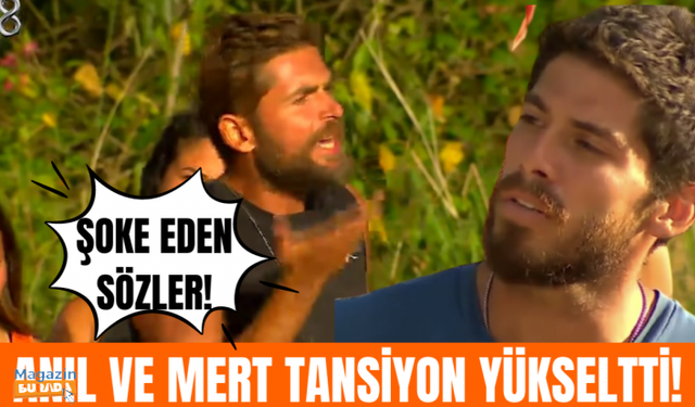 Survivor All Star'da Mert ve Anıl kriz yarattı!