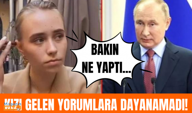 Vladimir Putin'ın yasak aşkının meyvesi Luiza Rozova tahammül edemedi!