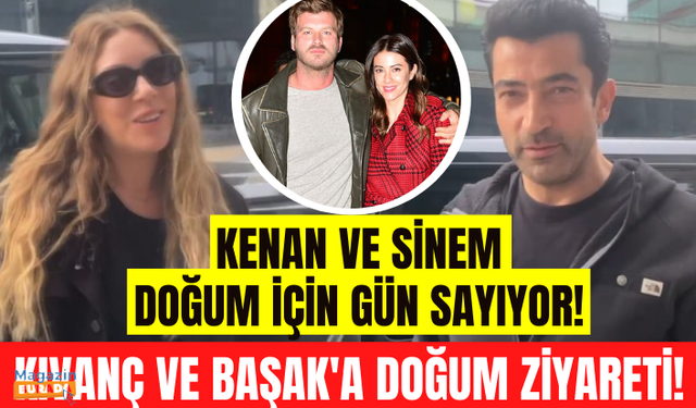 Kenan İmirzalıoğlu ve Sinem Kobal - Kıvanç Tatlıtuğ ve Başak Dizer'i hastanede ziyaret etti!