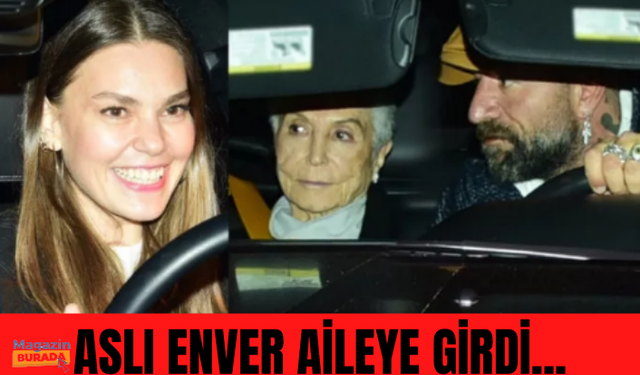 Aslı Enver Önder Öztarhan'ın ailesine girdi... Akşam yemeğinde buluştular