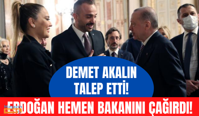 Demet Akalın, Cumhurbaşkanı Erdoğan'dan müzik yasağının kaldırılmasını rica etti