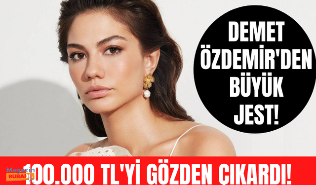 Demet Özdemir'den set arkadaşlarına 100 bin liralık yemek ziyafeti!