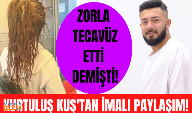 Hayranına tecavüz ettiği iddia edilen Kurtuluş Kuş'tan imalı paylaşım! " Kedi yine ciğere uzanamadı"