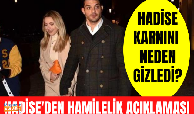 Mehmet Dinçerler ile evlilik hazırlığı yapan Hadise, hamilelik iddiasını yalanladı