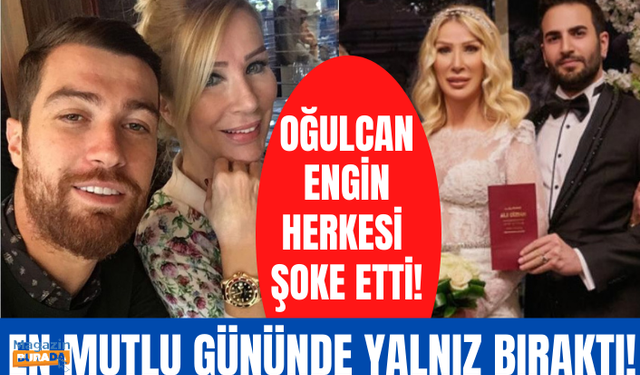 Oğulcan Engin, annesi Seda Sayan'ın nikahına katılmadı