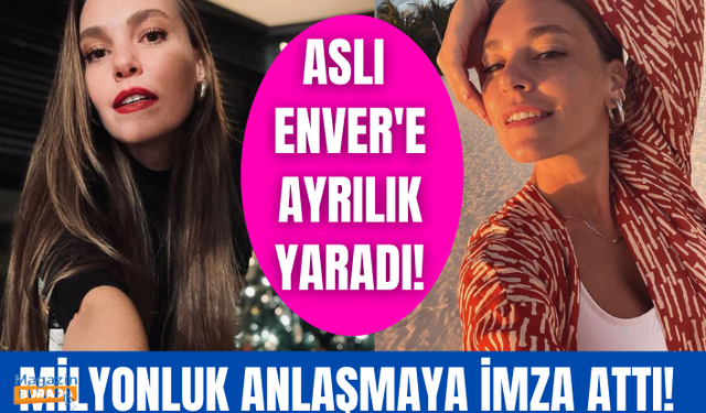 Oyuncu Aslı Enver, yeni reklam filminden 3 milyon TL kazandı