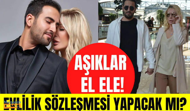 Seda Sayan, nikah öncesi sevgilisi Çağlar Ökten ile el ele alışverişe çıktı