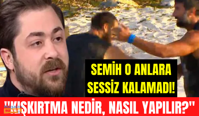 Semih Öztürk Hikmet'in Atakan'a hareketini görünce... "Görünce benim bile sinirim bozuldu..."