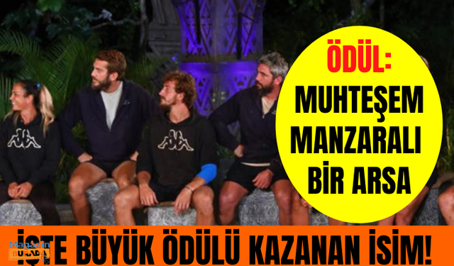 Survivor'da Arkadaşına Sorduk oyununu kazanan yarışmacı, muhteşem ödülün sahibi oldu