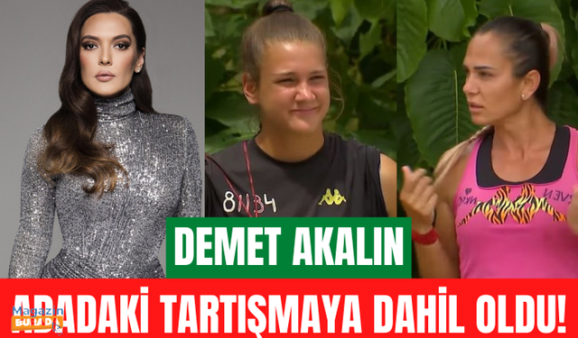 Survivor'da ortalık karıştı! Nisa ile Nagihan'ın kavgasına Demet Akalın da dahil oldu