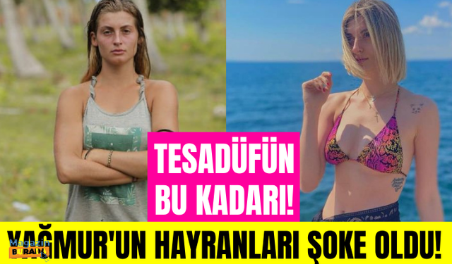 Survivor'dan elenen Yağmur Banda hakkında ilginç bir tesadüf ortaya çıktı! Hayranları bile şokta