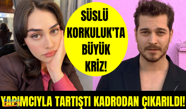 Yapım şirketiyle sorun yaşayan Esra Bilgiç, Süslü Korkuluk dizisinin kadrosunda çıkarıldı