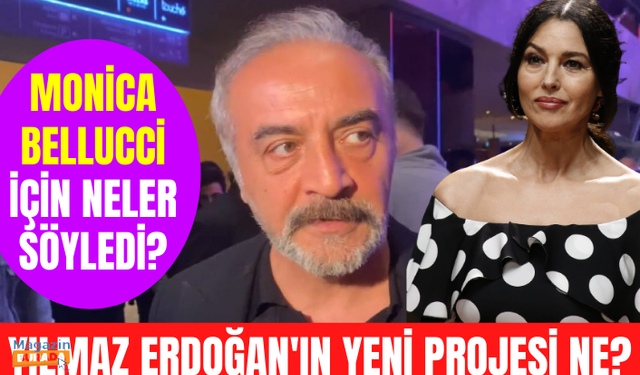 Yılmaz Erdoğan Monica Bellucci'yi izlemeye gitti! Yılmaz Erdoğan'ın yeni yazdığı proje ne?