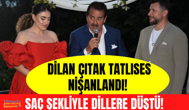 7 yıllık sevgilisiyle nişanlanan Dilan Çıtak Tatlıses'in saçları alay konusu oldu