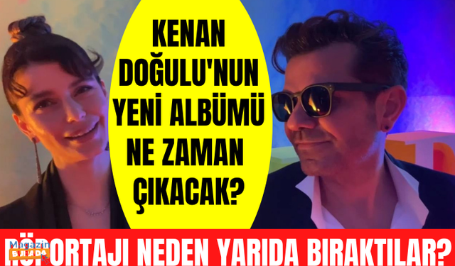 Beren Saat ve Kenan Doğulu röportajı neden yarıda bıraktı? Beren Saat'in dikkat çeken dekoltesi