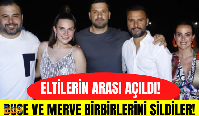 Buse Varol ve eltisi Merve Tektaş, sosyal medyada birbirini sildi