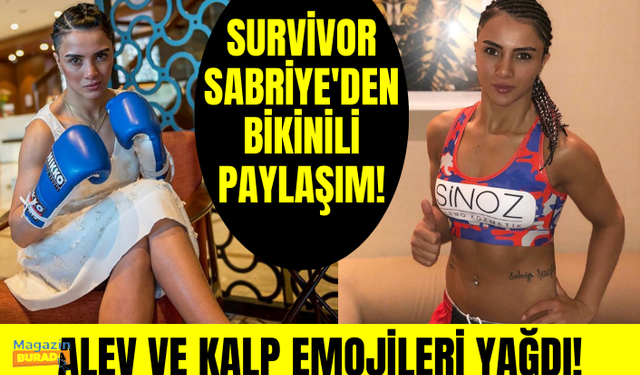 Eski Survivor yarışmacısı Sabriye Şengül, bikinili pozunu paylaştı