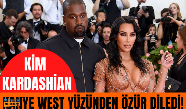 Kim Kardashian Kanye West yüzünden ailesinden özür diledi!