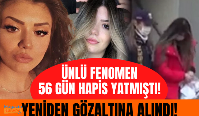 Ocak ayında tahliye olan sosyal medya fenomeni Simge Barankoğlu gözaltına alındı