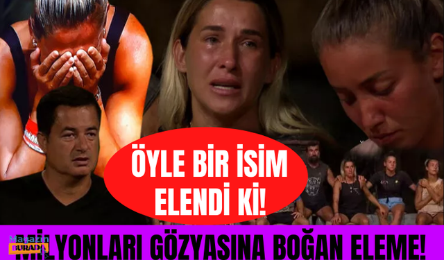 Survivor All Star'a veda eden yarışmacı belli oldu! Takım arkadaşları gözyaşlarına hakim olamadı