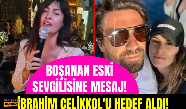 Tuğba Ekinci, eşinden boşanan eski sevgilisi İbrahim Çelikkol'u hedef aldı: Adam olmadın gitti