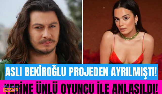 Aslı Bekiroğlu'nun Barış Akarsu Merhaba filminden ayrılmasıyla yerine Almila Ada getirildi