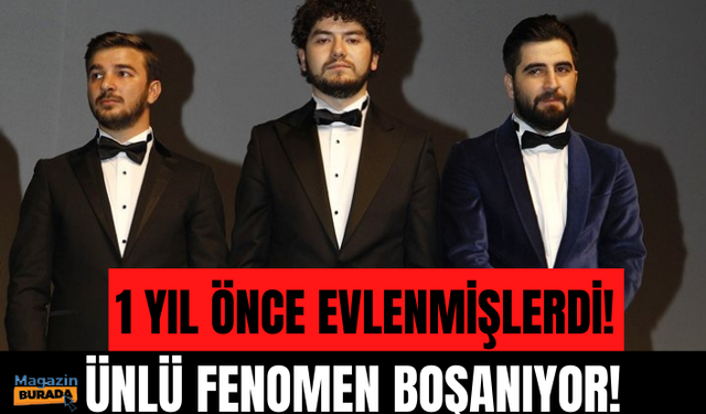 Fenomen Bilal Hancı, evliliğinin birinci senesi dolmadan boşanma kararı aldı