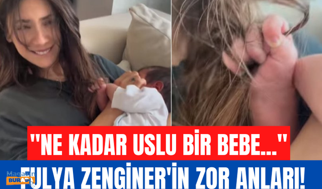 Fulya Zenginer: Ne kadar uslu bir bebek!