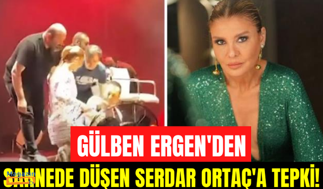 Gülben Ergen'den konserinde düşünce "Ben Gülben miyim?" diyen Serdar Ortaç'a tepki