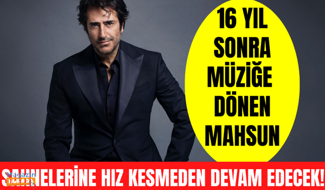 Mahsun Kırmızıgül sahnelerine hız kesmeden devam ediyor!