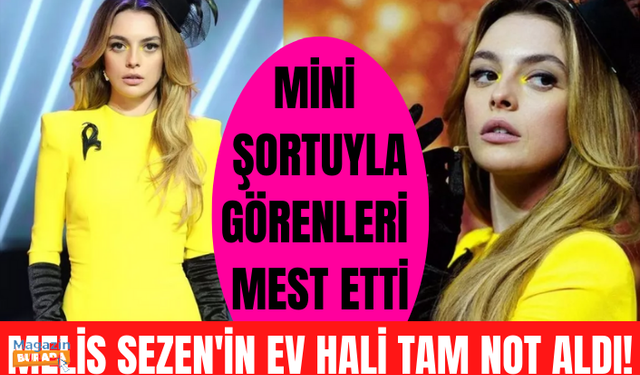 Sadakatsiz'in Derin'i Melis Sezen ev halini paylaştı... Görenleri mest etti