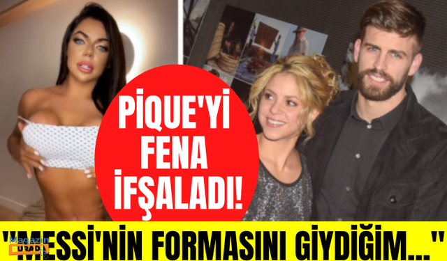 Shakira ile ayrılan Gerard Pique Suzy Cortez'e mesajlar atmış! "Messi'nin formasını giydiğim..."