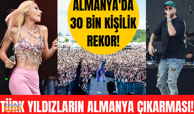 Türk yıldızlara Almanya'da büyük ilgi!