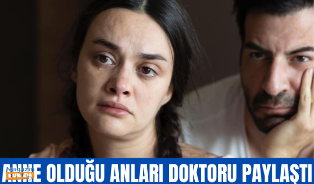 Ünlü doktor, Hande Soral'ın 16 saat süren doğum fotoğraflarını paylaştı