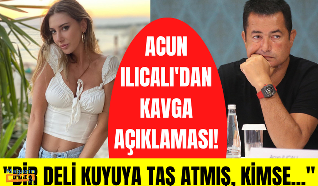 Acun Ilıcalı, Şeyma Subaşı ile herkesin içinde tartıştıkları yönündeki iddiayı yalanladı: Güzel sohbet ediyorduk, onun mutlu olmasını isterim