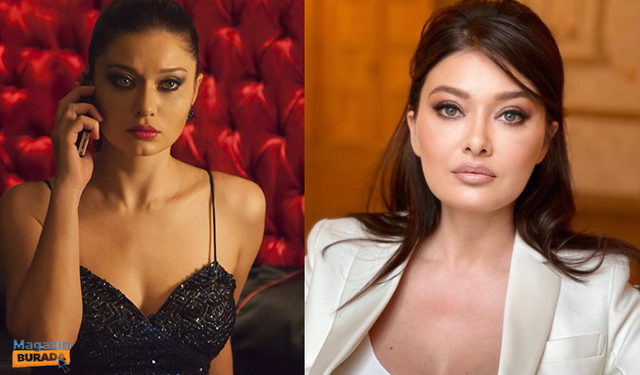 Bikinisiyle sere serpe yatarak poz veren Nurgül Yeşilçay, fiziğiyle dikkat çekti