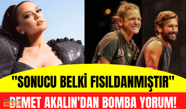 Demet Akalın, Survivor şampiyonunu daha önceden bildiğini ima etti: Sonucu belki fısıldanmıştır