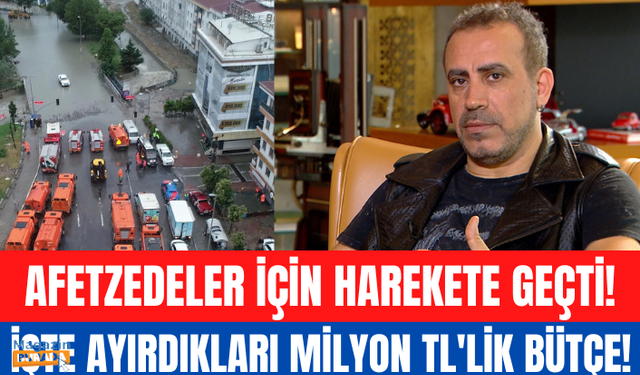 Haluk Levent, Ahbap Derneği ile afetten etkilenen vatandaşlar için 7,5 milyon TL bütçe ayırdı