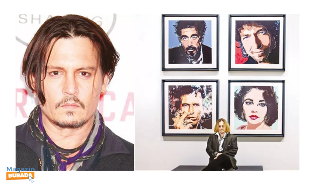 Johnny Depp ressamlıktan 3.6 milyon dolar kazandı