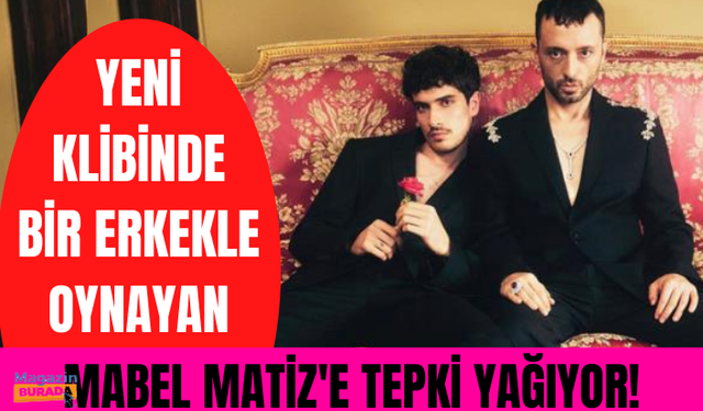 Mabel Matiz'in bir erkekle çektiği Karakol şarkısının klibi tepki çekti