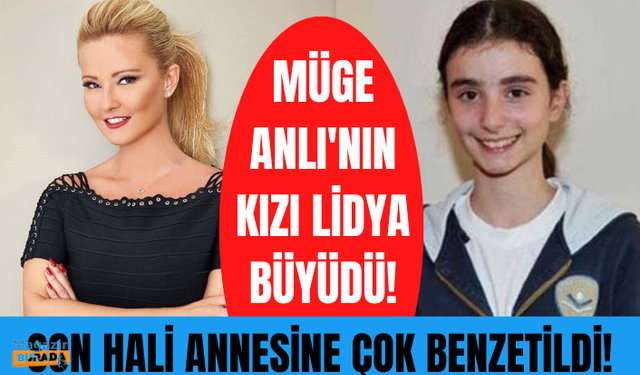 Müge Anlı'nın gözlerden uzak büyüttüğü kızı Lidya, genç kız oldu! Son hali aynı annesi