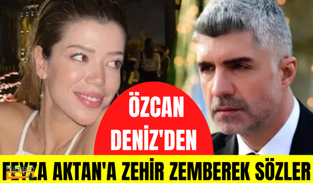 Özcan Deniz'den Feyza Aktan'a zehir zemberek sözler: Birçok şeyi mahkeme ile paylaşmaktan korkuyorum