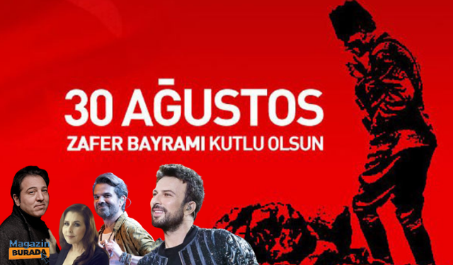 30 Ağustos Zafer Bayramı'nın 100. yılı! İşte ünlülerin büyük zafer paylaşımları!