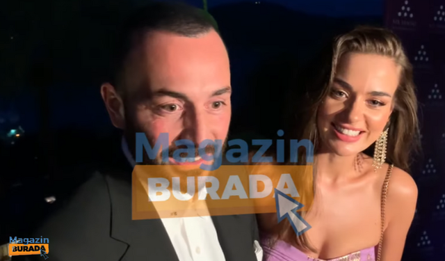 Bensu Soral ve eşi Hakan Baş Demet Özdemir ve Oğuzhan Koç'a mutluluklar diledi!