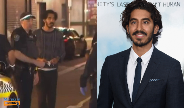 Bir adamın bıçaklandığına şahit olan oyuncu Dev Patel, korkuyla polise koştu