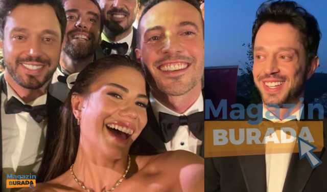 Murat Boz Demet Özdemir ve Oğuzhan Koç'un düğününde yeni projelerinden bahsetti!