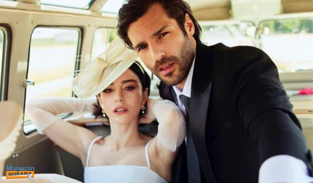 Özge Gürel ve Serkan Çayoğlu'nun masal gibi düğününde tarihi kale detayı!